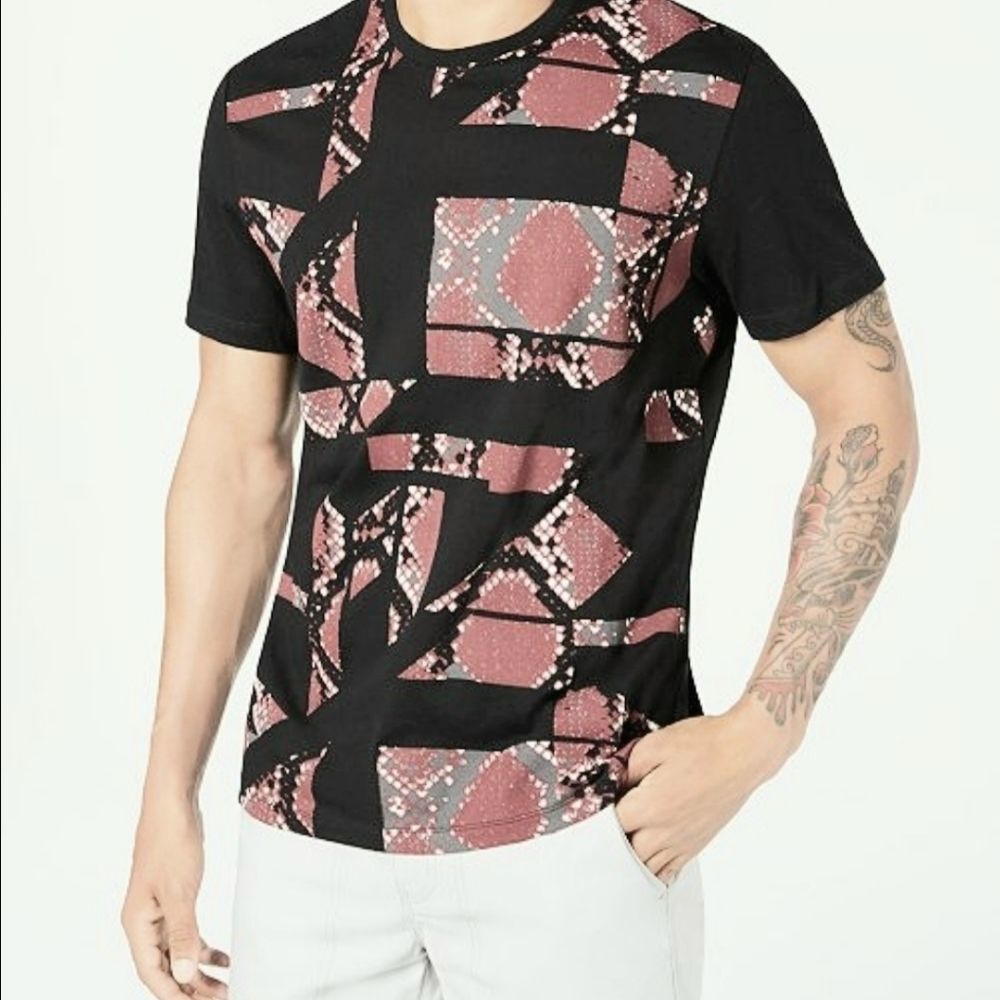 INC Men's Shattered Snake T-Shirt